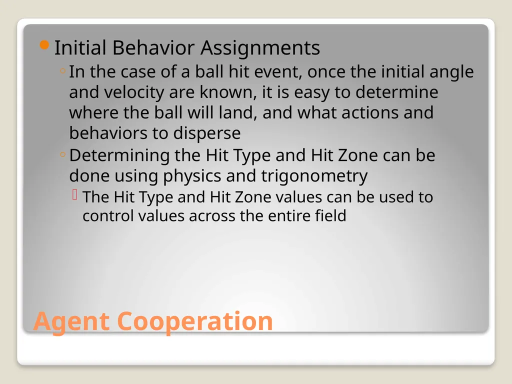 Sports Games: Artificial Intelligence and Physics - slide 45 of 58