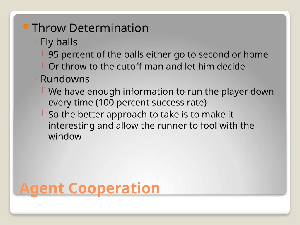 Sports Games: Artificial Intelligence and Physics - slide 50 of 58
