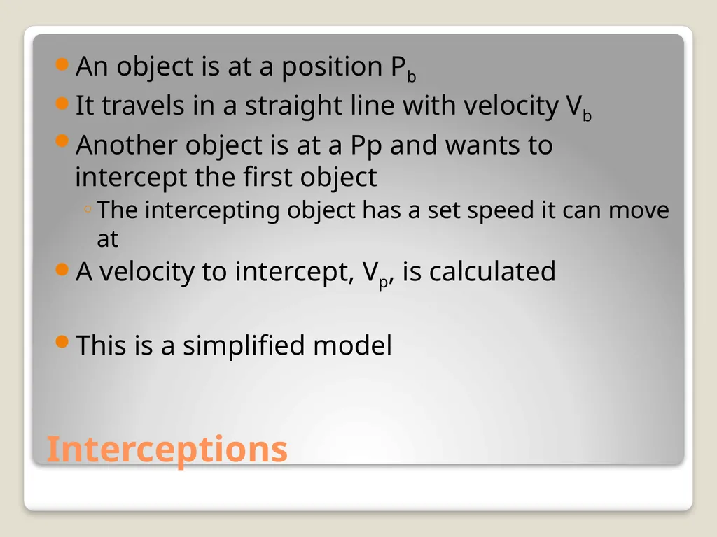 Sports Games: Artificial Intelligence and Physics - slide 27 of 58