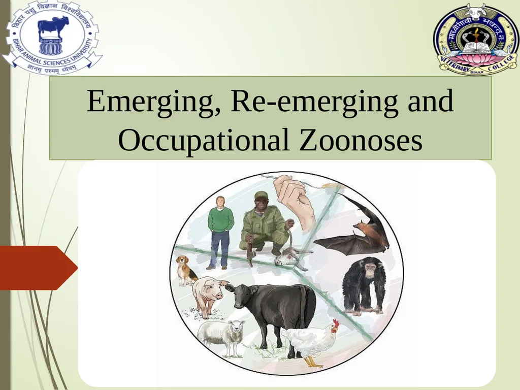 Emerging, Re-emerging and Occupational Zoonoses