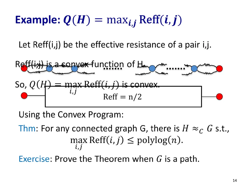 Effective-Resistance-Reducing Flows, Spectrally - slide 14 of 42
