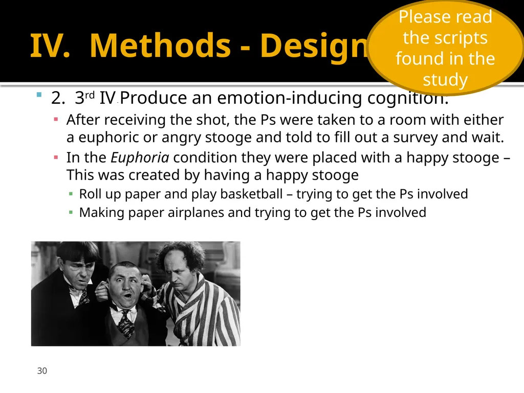 Schachter & Singer (1962) Cognitive, social and - slide 30 of 65