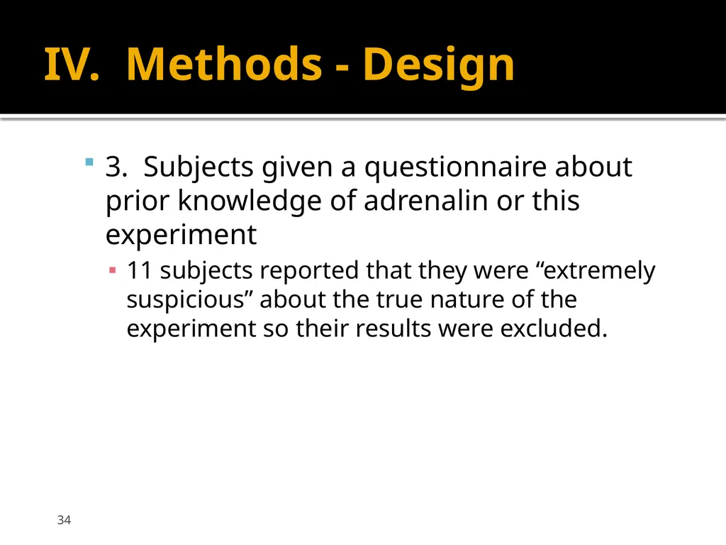 Schachter & Singer (1962) Cognitive, social and - slide 34 of 65