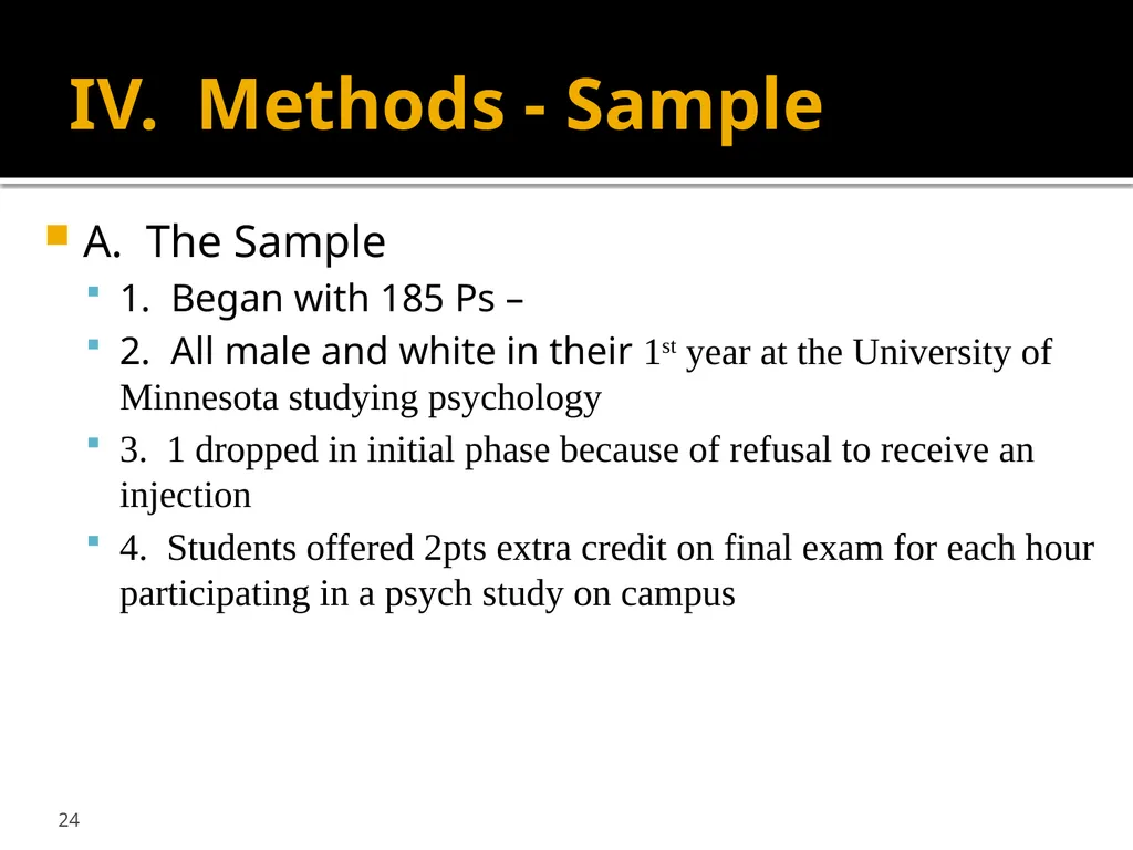 Schachter & Singer (1962) Cognitive, social and - slide 24 of 65