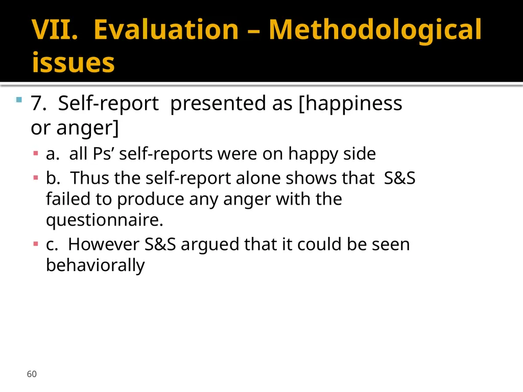 Schachter & Singer (1962) Cognitive, social and - slide 60 of 65