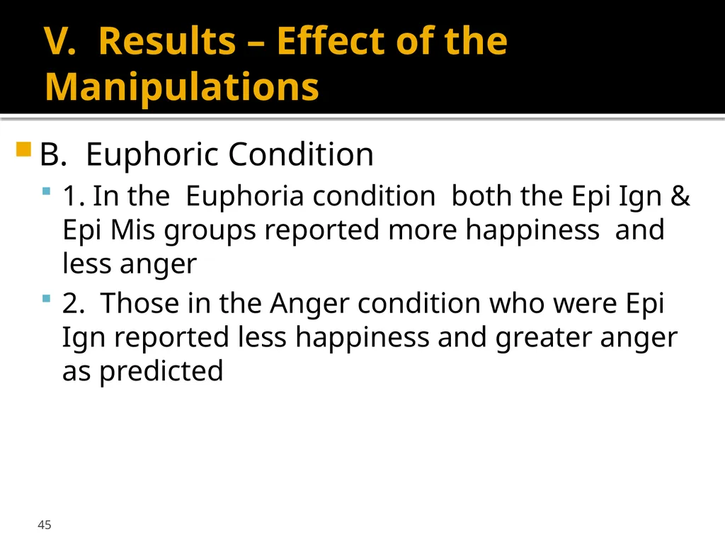 Schachter & Singer (1962) Cognitive, social and - slide 45 of 65