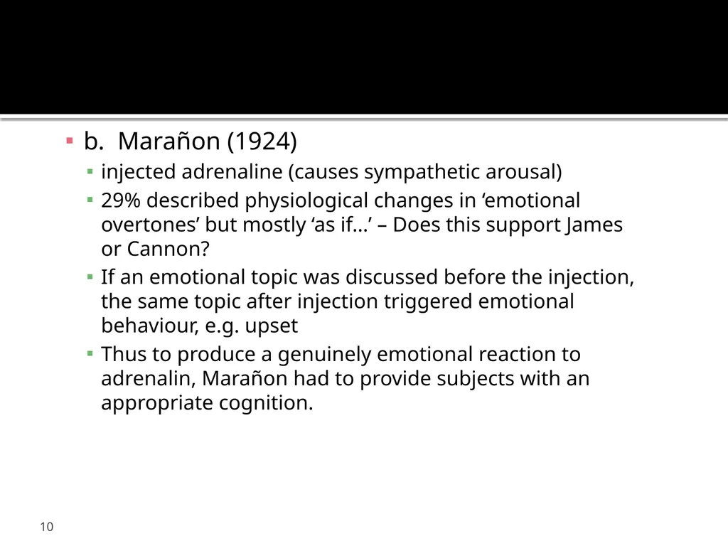 Schachter & Singer (1962) Cognitive, social and - slide 10 of 65