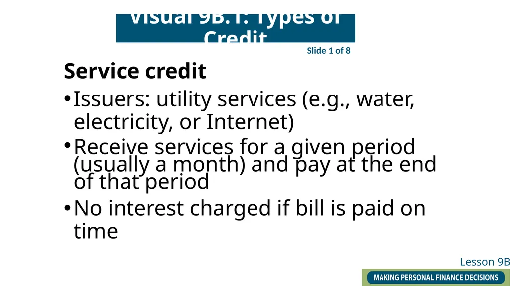 Lesson 9B: Evaluating the Benefits and Costs Unit - slide 3 of 10