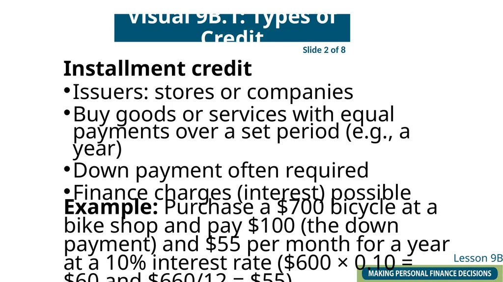 Lesson 9B: Evaluating the Benefits and Costs Unit - slide 4 of 10