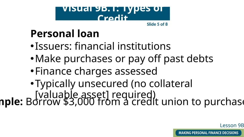 Lesson 9B: Evaluating the Benefits and Costs Unit - slide 7 of 10
