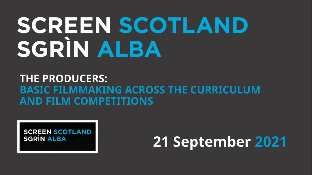 21 September 2021 THE PRODUCERS: BASIC FILMMAKING - slide 1 of 11