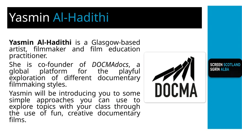 21 September 2021 THE PRODUCERS: BASIC FILMMAKING - slide 5 of 11
