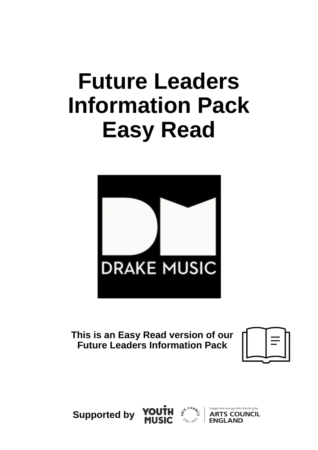 Future Leaders Information Pack Easy Read This is - slide 1 of 34