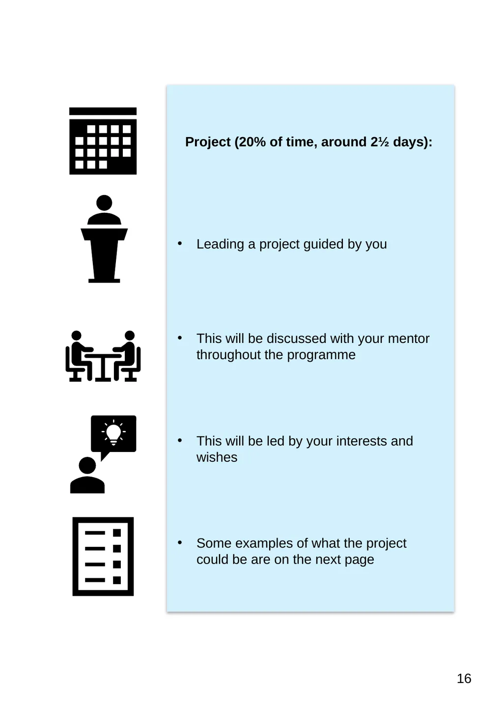 Future Leaders Information Pack Easy Read This is - slide 16 of 34