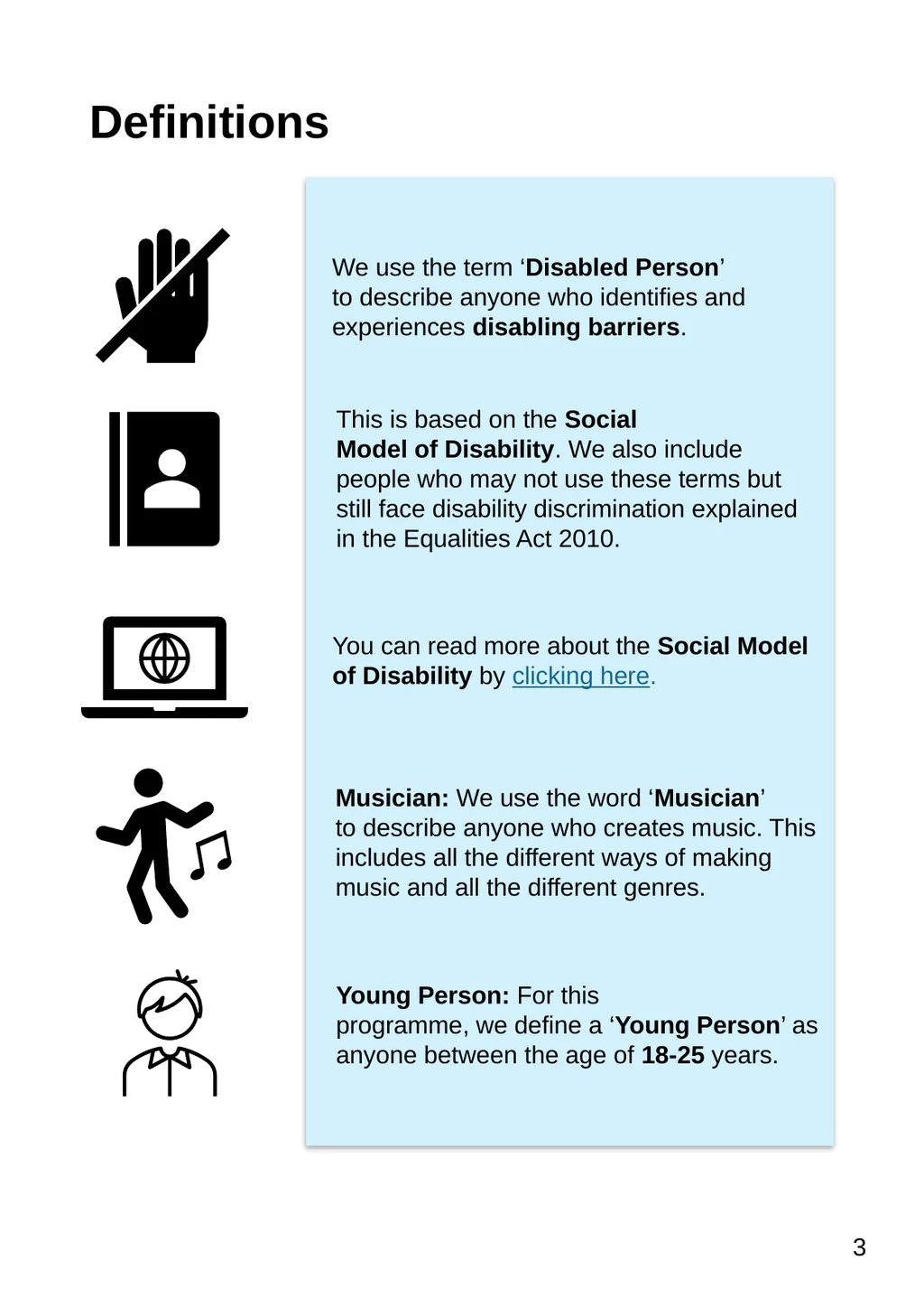 Future Leaders Information Pack Easy Read This is - slide 3 of 34