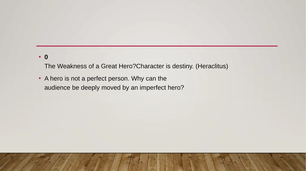 Aristotle’s poetics Topic: TRageDy MA III Sem - slide 12 of 13
