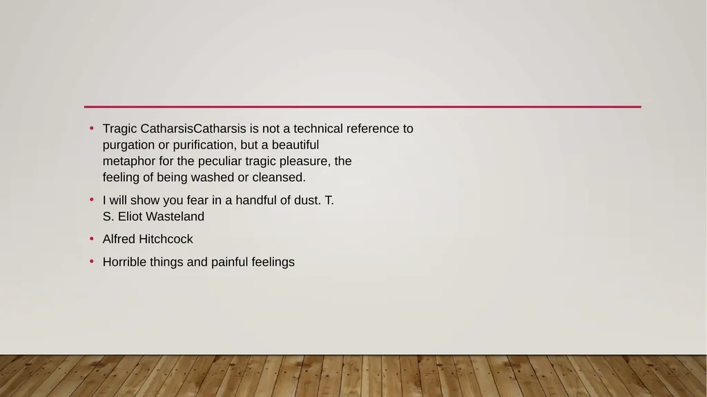 Aristotle’s poetics Topic: TRageDy MA III Sem - slide 7 of 13