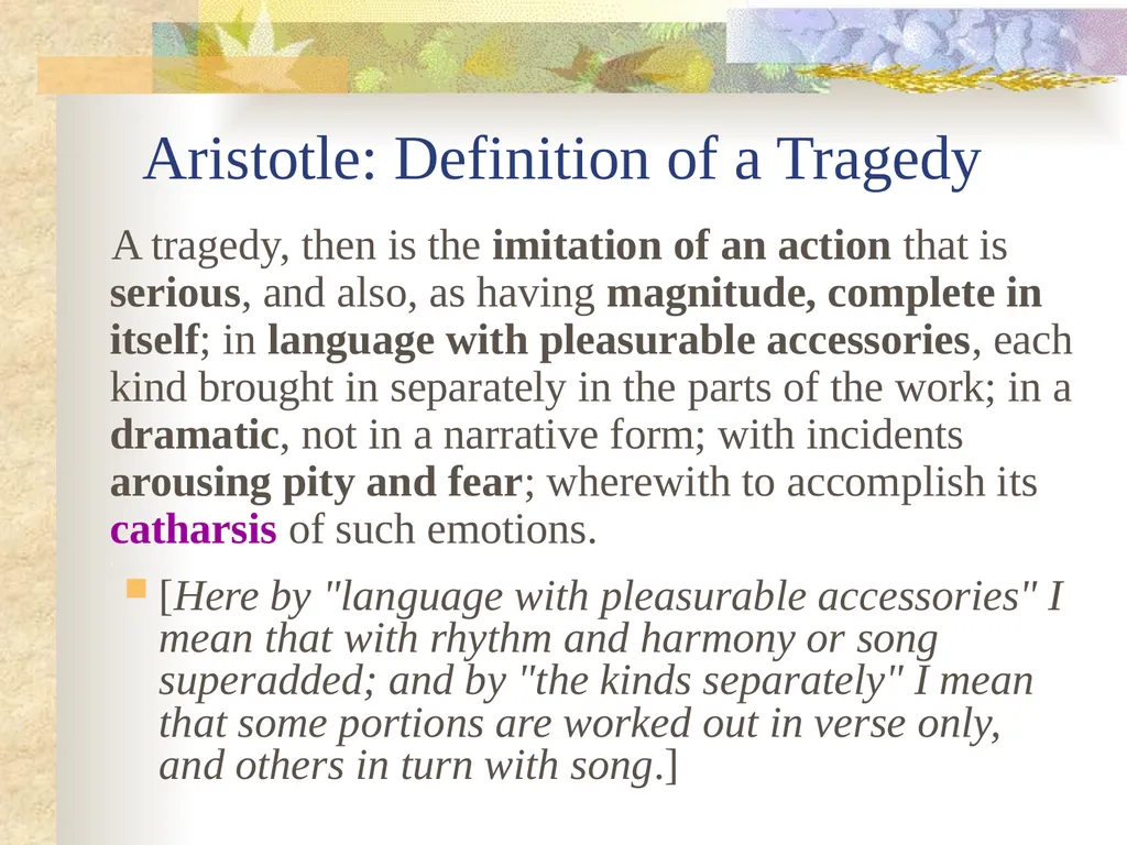 ARISTOTLE: Introduction PLATO: The forms [patterns - slide 4 of 13