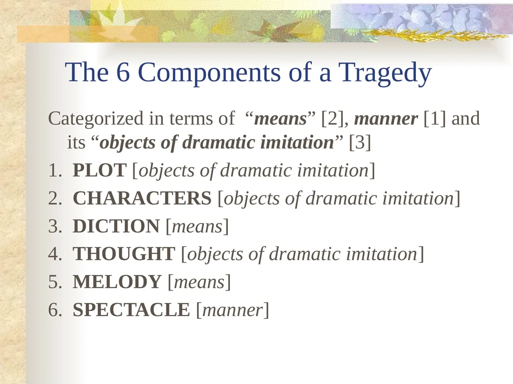ARISTOTLE: Introduction PLATO: The forms [patterns - slide 5 of 13