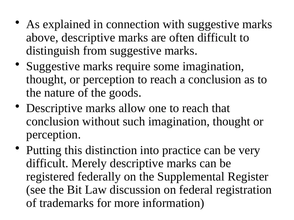UNIT – II Trade Marks : Purpose And Function Of - slide 52 of 68