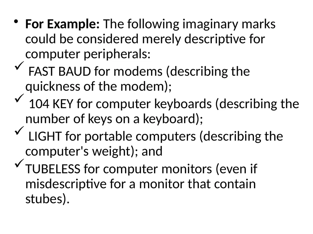 UNIT – II Trade Marks : Purpose And Function Of - slide 54 of 68