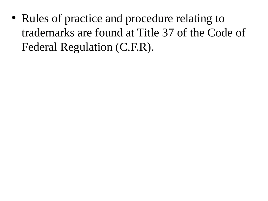 UNIT – II Trade Marks : Purpose And Function Of - slide 33 of 68