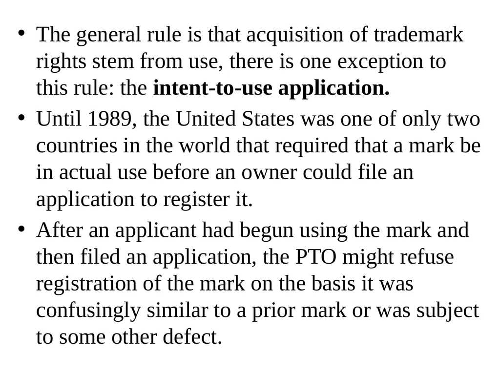 UNIT – II Trade Marks : Purpose And Function Of - slide 22 of 68