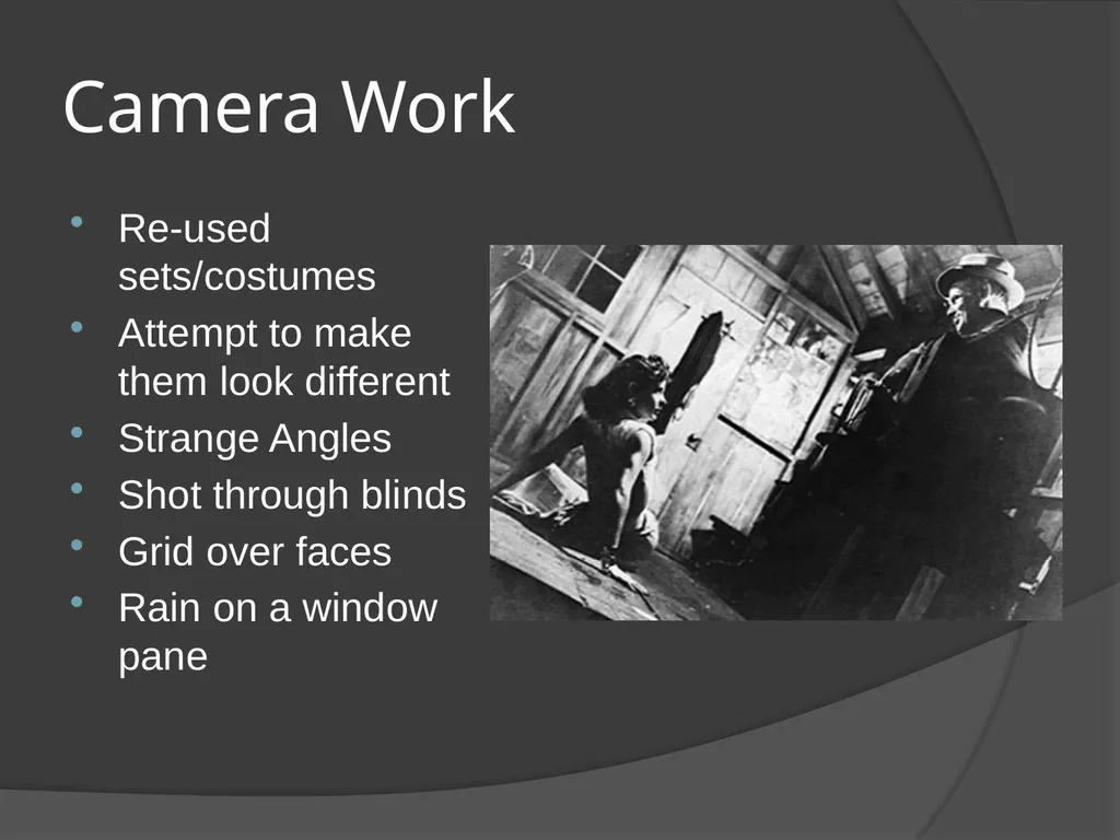 Film Noir dara Hogan Playing with Shadows – an - slide 11 of 24