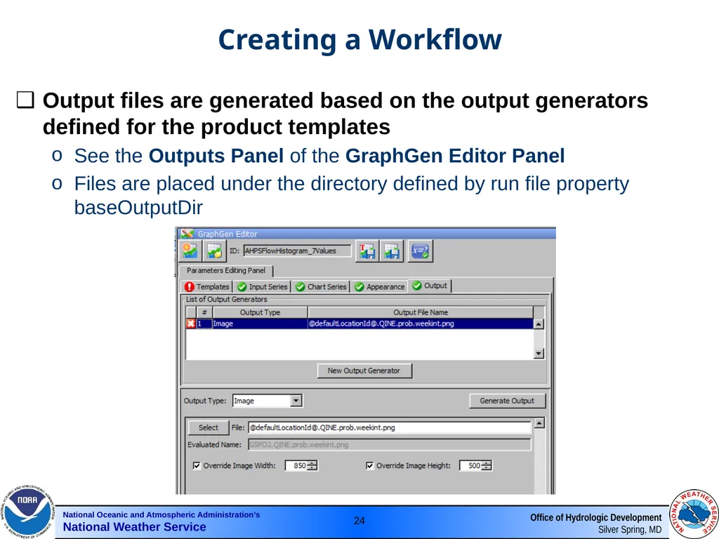 Graphics Generator Webinar #1 AHPS Products Hank - slide 24 of 47
