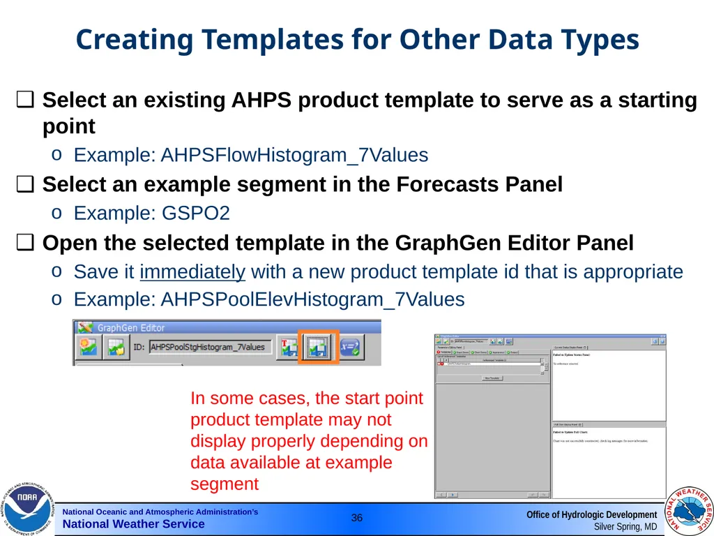 Graphics Generator Webinar #1 AHPS Products Hank - slide 36 of 47