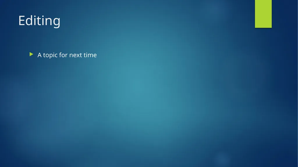 Creating Your Video Presentation from UW Video - slide 9 of 9