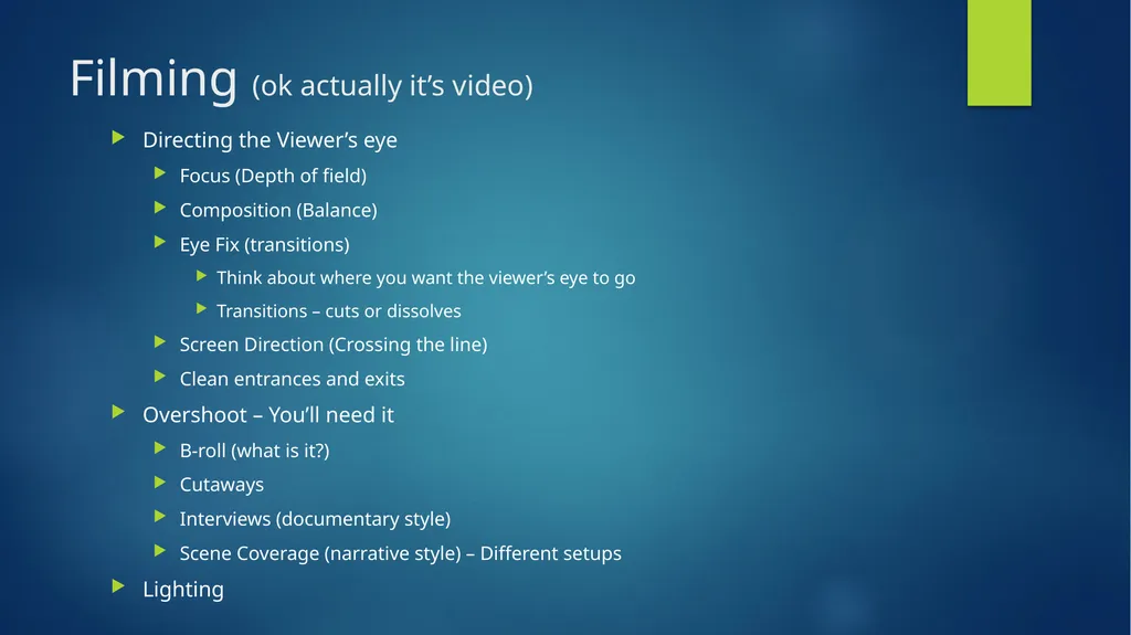 Creating Your Video Presentation from UW Video - slide 8 of 9