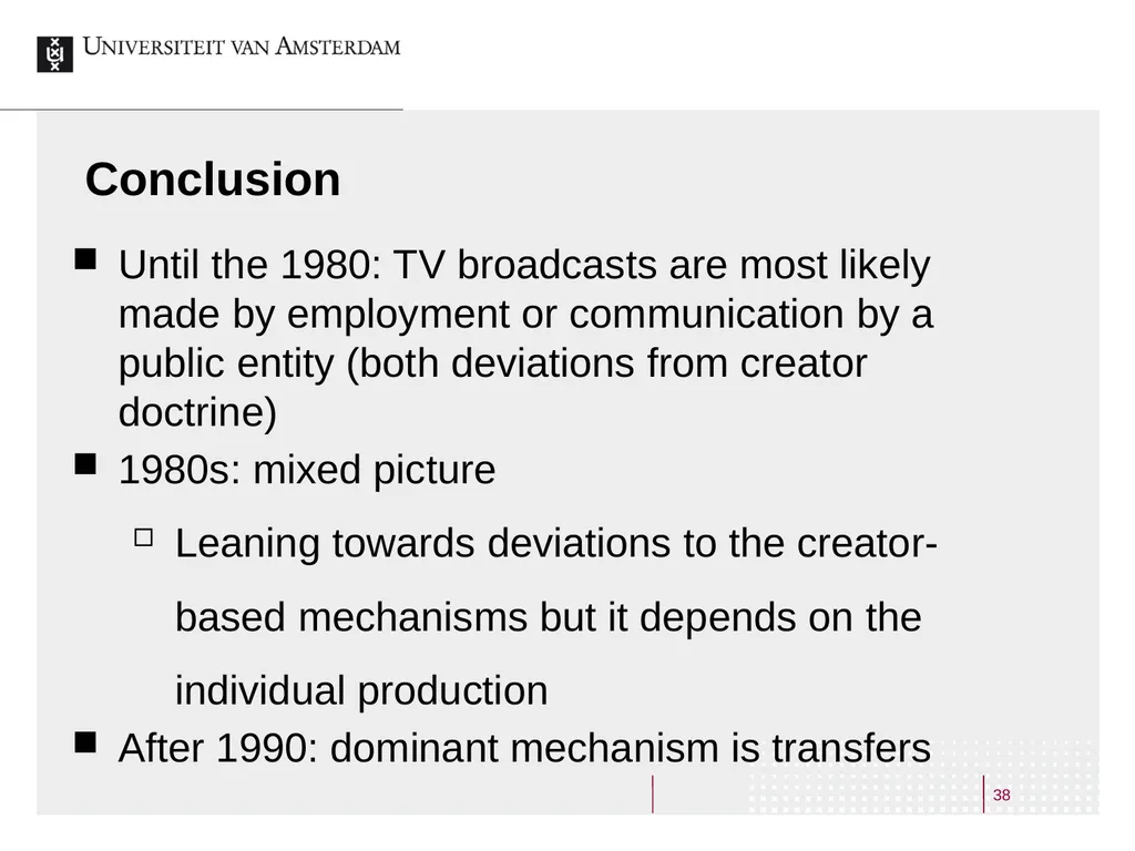 Making Broadcasts Accessible Online A Study on the - slide 38 of 40