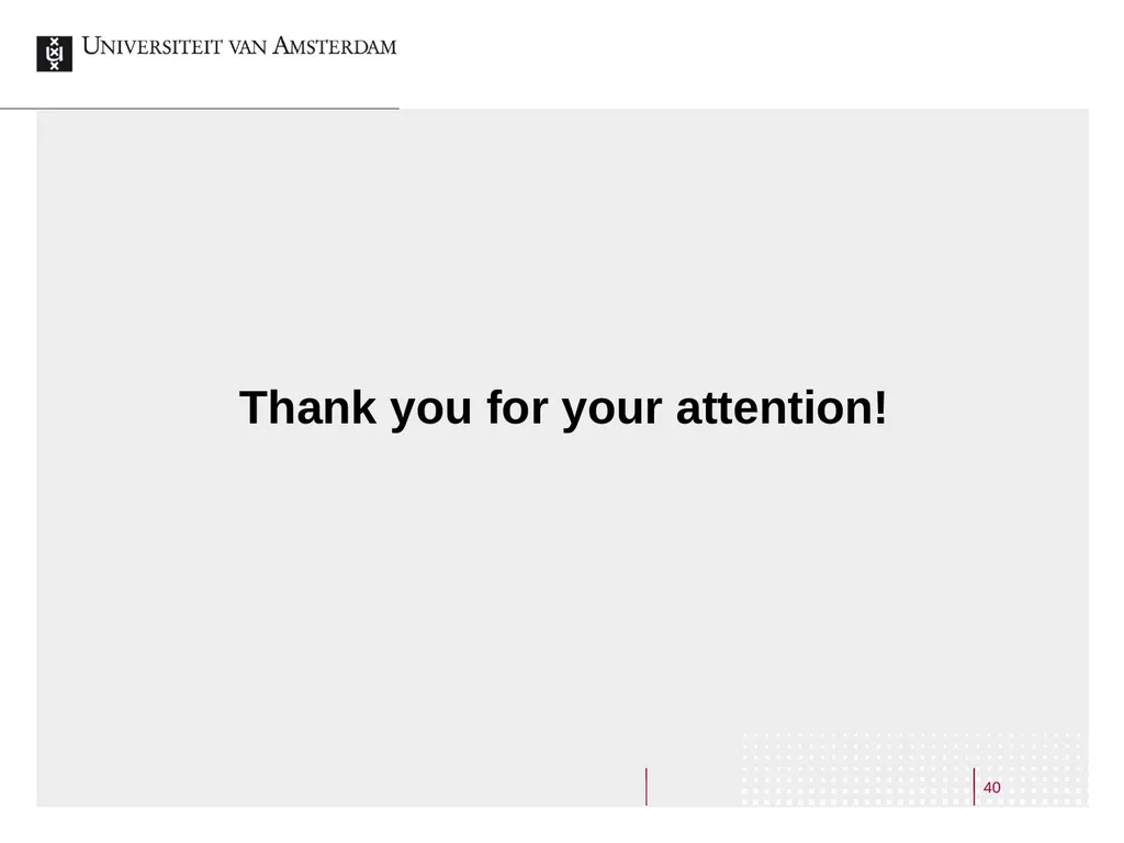 Making Broadcasts Accessible Online A Study on the - slide 40 of 40