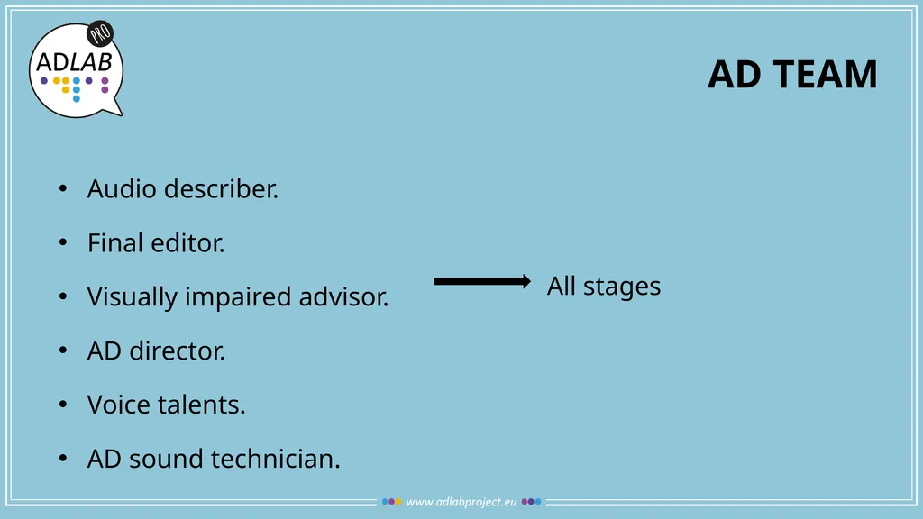 THE AUDIO DESCRIPTION PROCESS MODULE 1 UNIT 5 NINA - slide 18 of 21