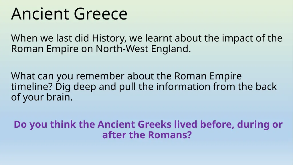 This half term, we will be learning about the - slide 4 of 9