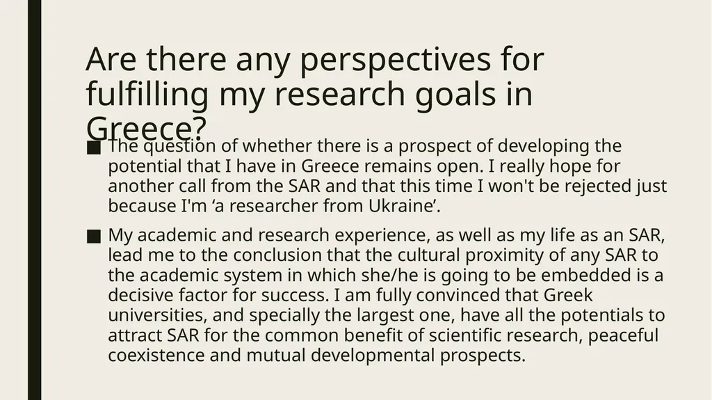 perspectives (and challenges) for fulfilling - slide 9 of 10
