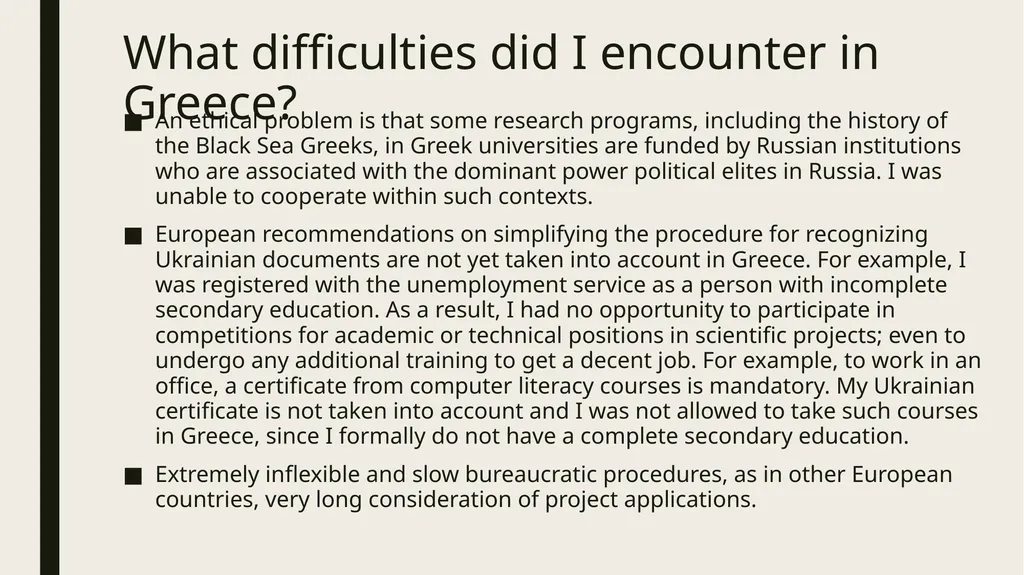 perspectives (and challenges) for fulfilling - slide 6 of 10