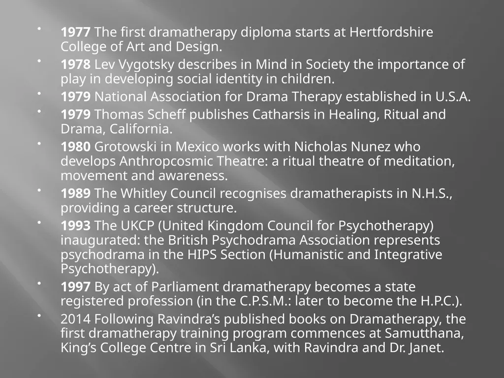 Overview and History Session 1 Prepared by Dr - slide 27 of 47