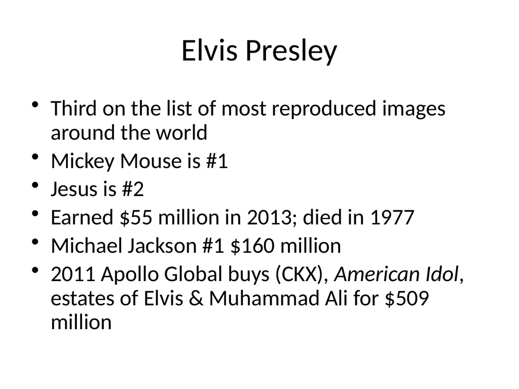 "Stars As Images” Hollywood and Elvis Richard Dyer - slide 24 of 45