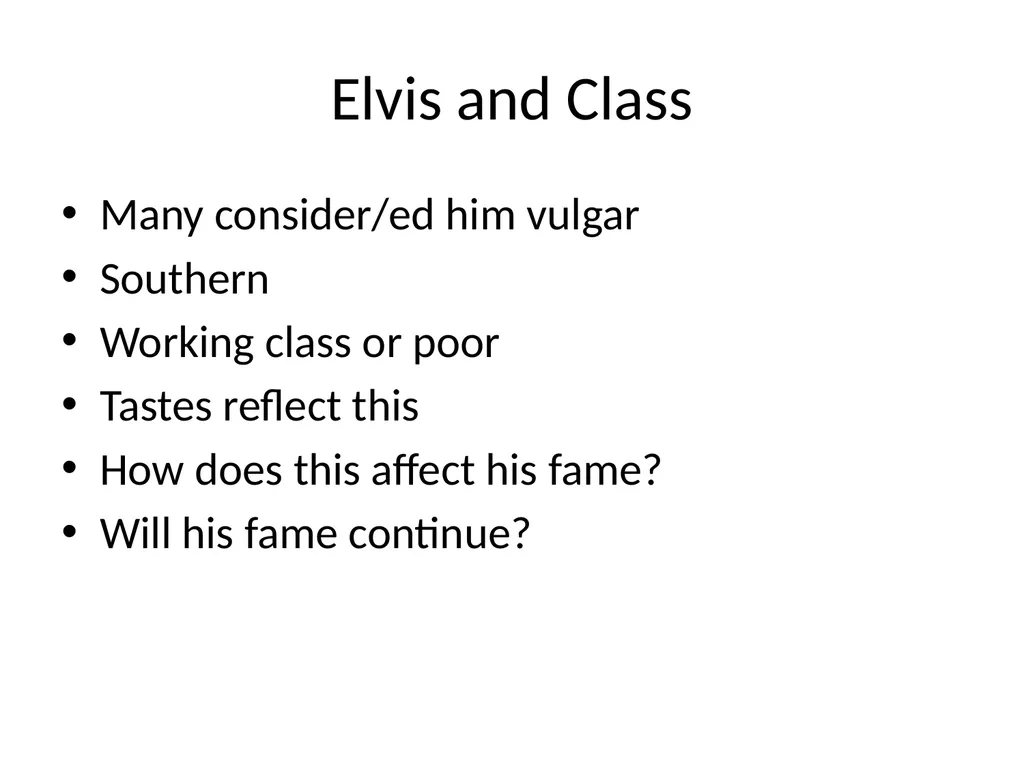 "Stars As Images” Hollywood and Elvis Richard Dyer - slide 45 of 45
