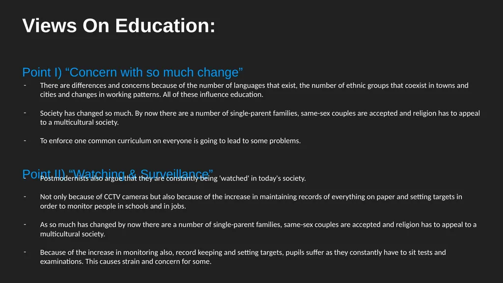 Postmodernism Education What is Postmodernism? - slide 3 of 7