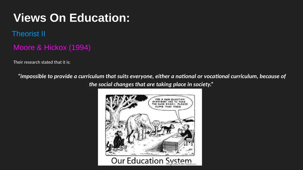 Postmodernism Education What is Postmodernism? - slide 5 of 7