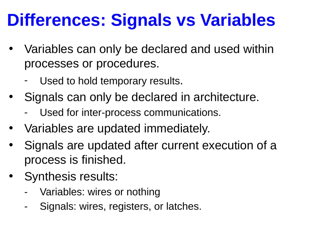 Hao Zheng Comp Sci & Eng USF CDA 4253 FPGA - slide 49 of 99