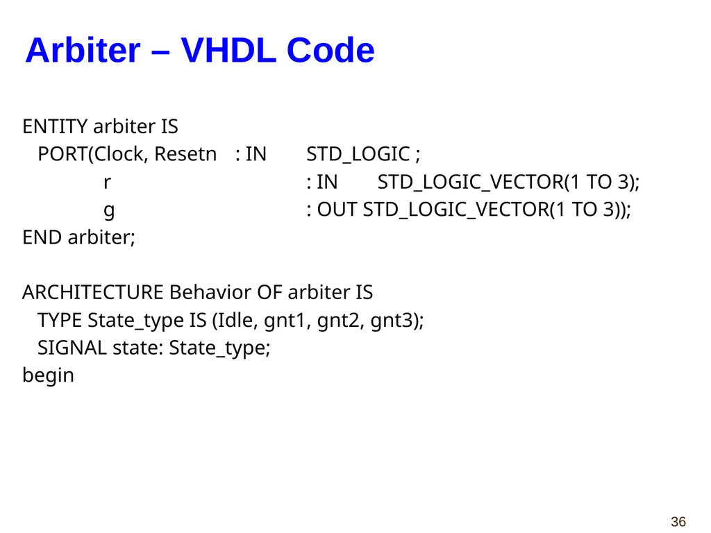 Hao Zheng Comp Sci & Eng USF CDA 4253 FPGA - slide 36 of 99