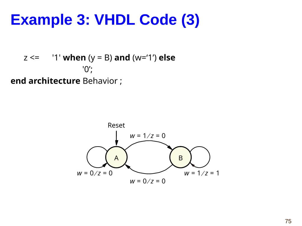 Hao Zheng Comp Sci & Eng USF CDA 4253 FPGA - slide 75 of 99