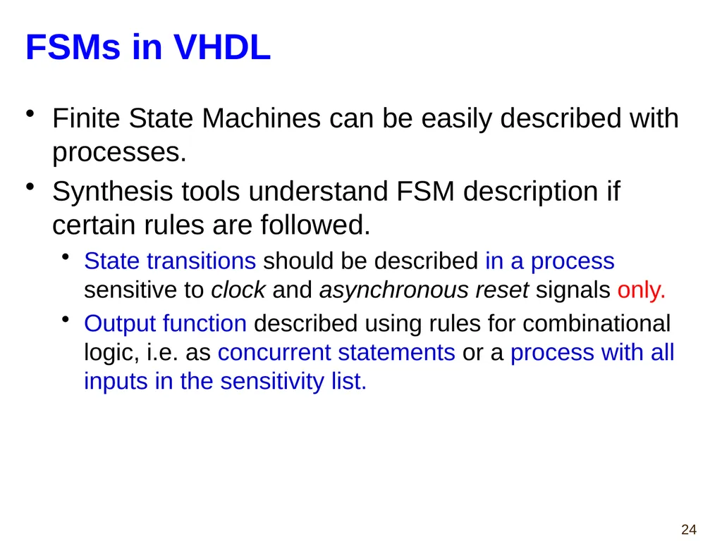 Hao Zheng Comp Sci & Eng USF CDA 4253 FPGA - slide 24 of 99