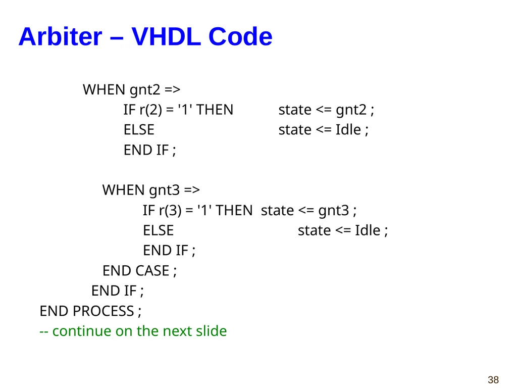Hao Zheng Comp Sci & Eng USF CDA 4253 FPGA - slide 38 of 99