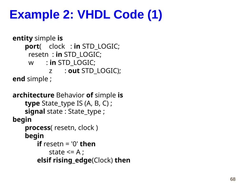 Hao Zheng Comp Sci & Eng USF CDA 4253 FPGA - slide 68 of 99