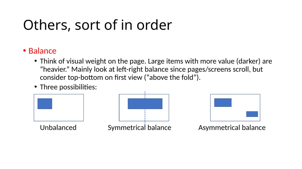 Design Principles And therefore design elements - slide 4 of 7